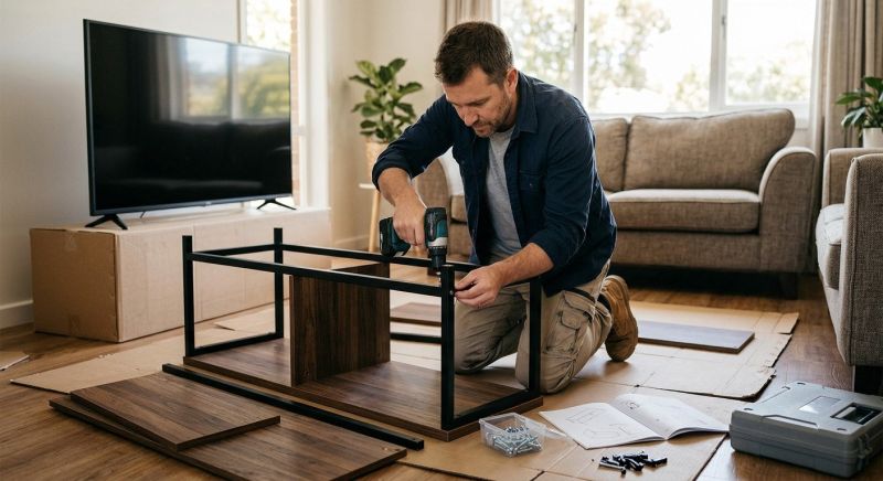 TV Stand Assembly in Kansas City, KS