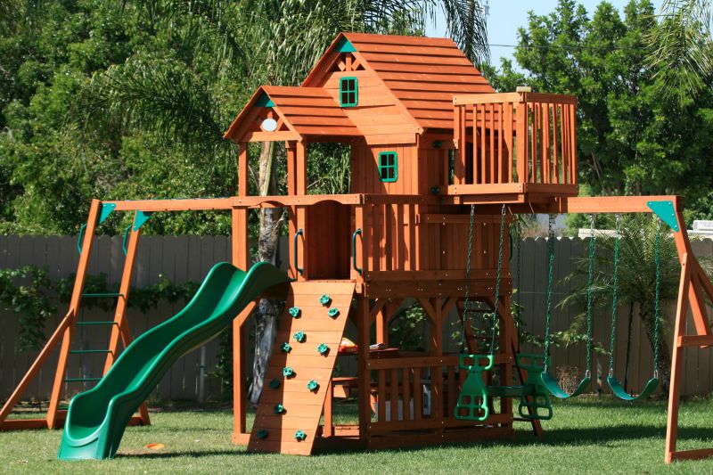 Wooden Playset Installation in Boulder, CO